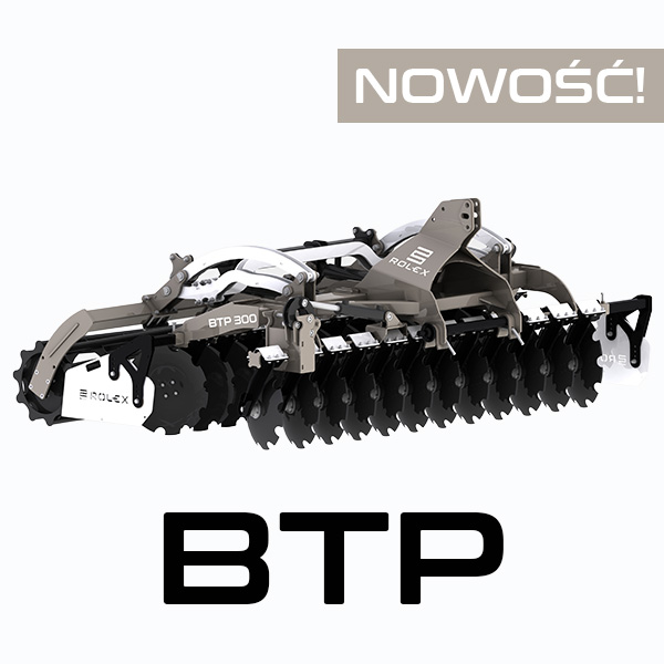 Sadové sklápané podmietače ROL/EX BTP